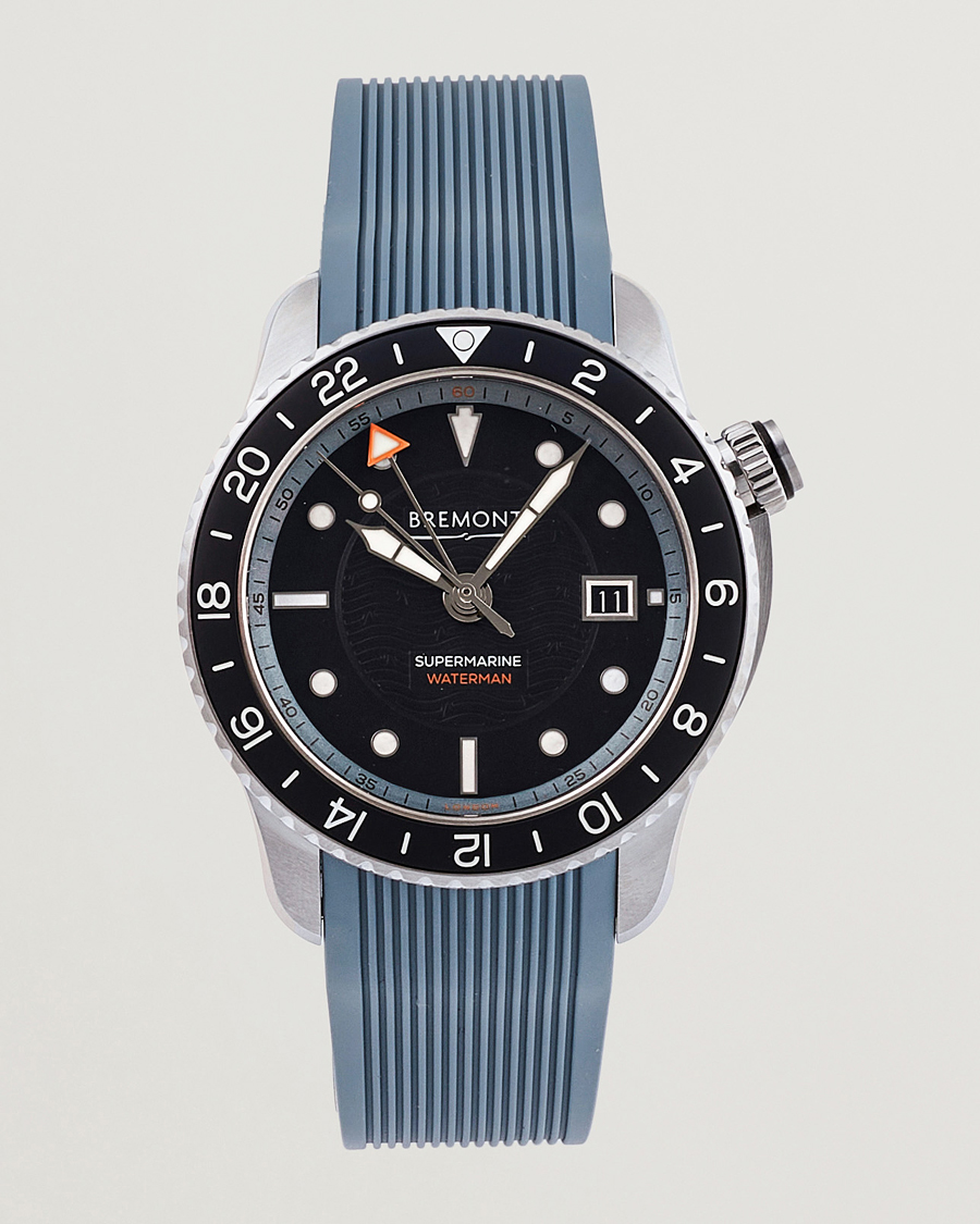 Men |  | Bremont | Waterman Apex II Supermarine Diver 43mm Blue Rubber