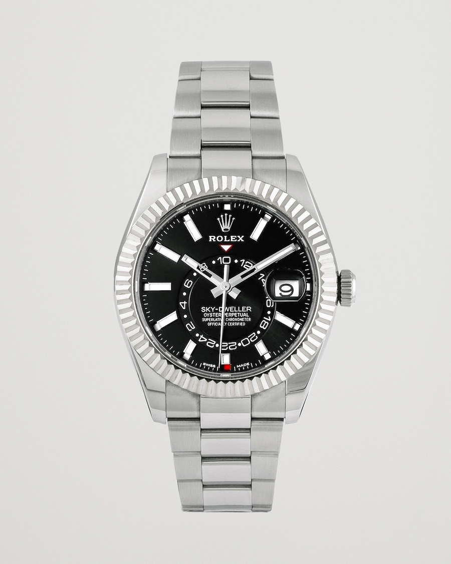 Men | Rolex Pre-Owned Sky-Dweller 326934 Silver | Rolex Pre-Owned | Sky-Dweller 326934 Silver