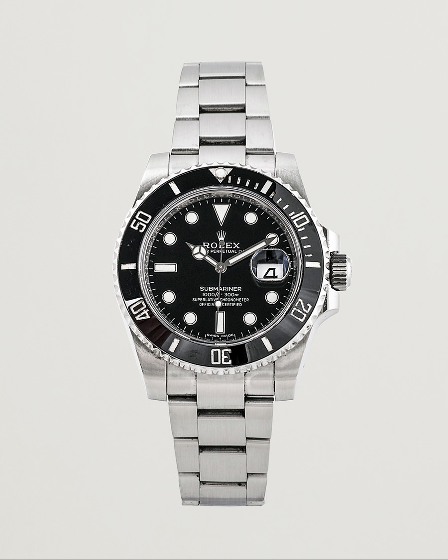 Men | Rolex Pre-Owned Submariner 116610LN Oyster Perpetual Steel Black Silver | Rolex Pre-Owned | Submariner 116610LN Oyster Perpetual Steel Black Silver