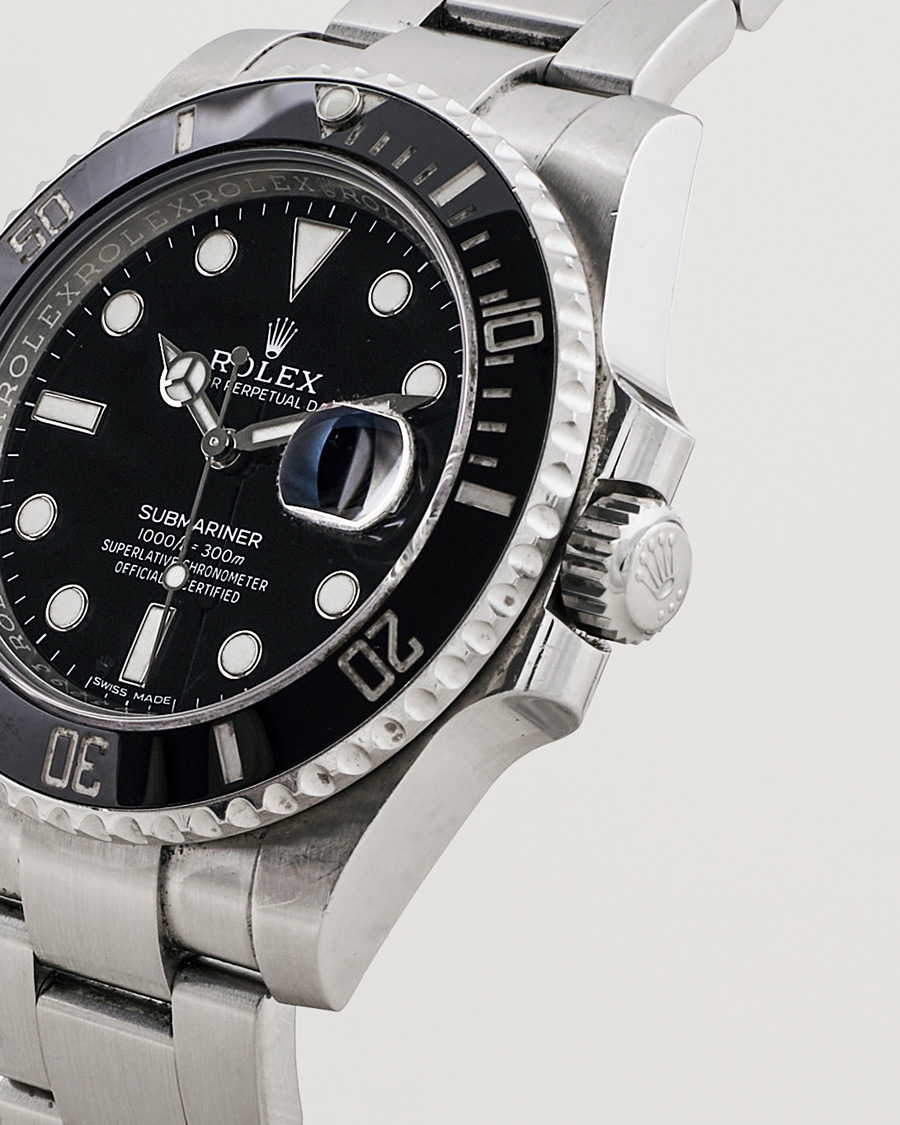 Men | Rolex Pre-Owned Submariner 116610LN Oyster Perpetual Steel Black Silver | Rolex Pre-Owned | Submariner 116610LN Oyster Perpetual Steel Black Silver