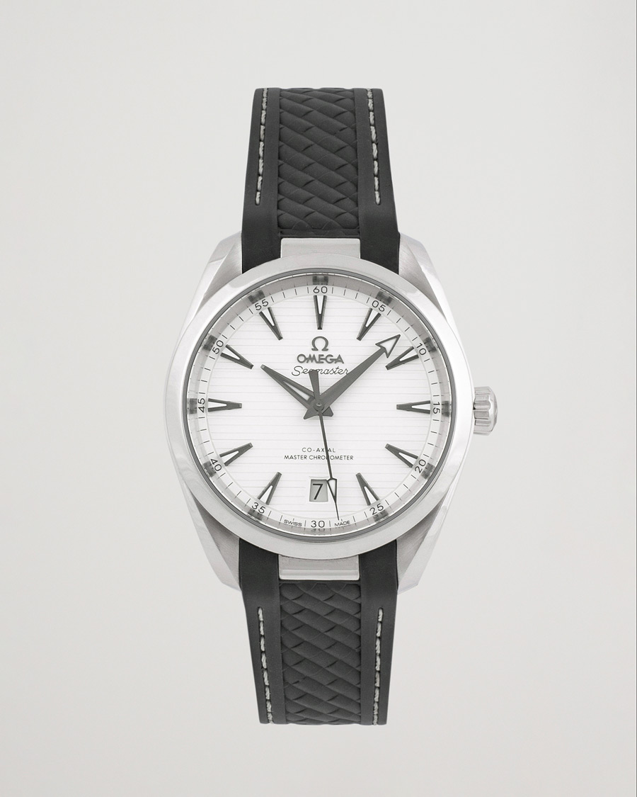 Men | Omega Pre-Owned Seamaster Aqua Terra 220.12.38.20.02.001 Silver | Omega Pre-Owned | Seamaster Aqua Terra 220.12.38.20.02.001 Silver
