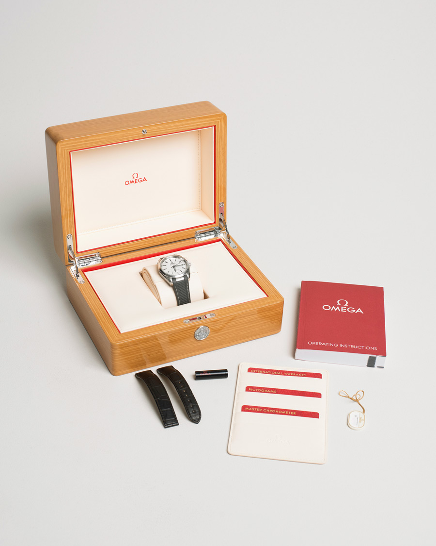 Men | Omega Pre-Owned Seamaster Aqua Terra 220.12.38.20.02.001 Silver | Omega Pre-Owned | Seamaster Aqua Terra 220.12.38.20.02.001 Silver