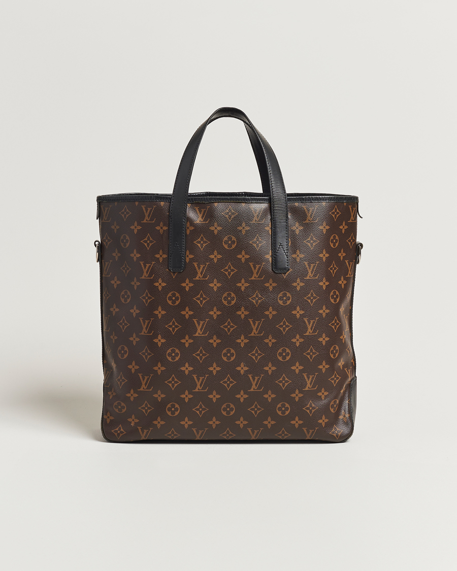 Men | Louis Vuitton Pre-Owned Davis Tote Bag Macassar Monogram | Louis Vuitton Pre-Owned | Davis Tote Bag Macassar Monogram