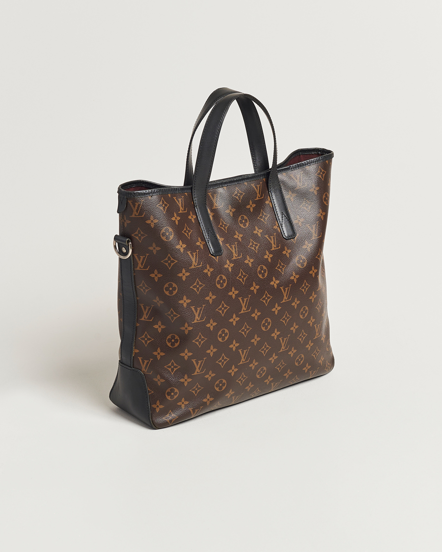 Men | Pre-Owned & Vintage Bags | Louis Vuitton Pre-Owned | Davis Tote Bag Macassar Monogram