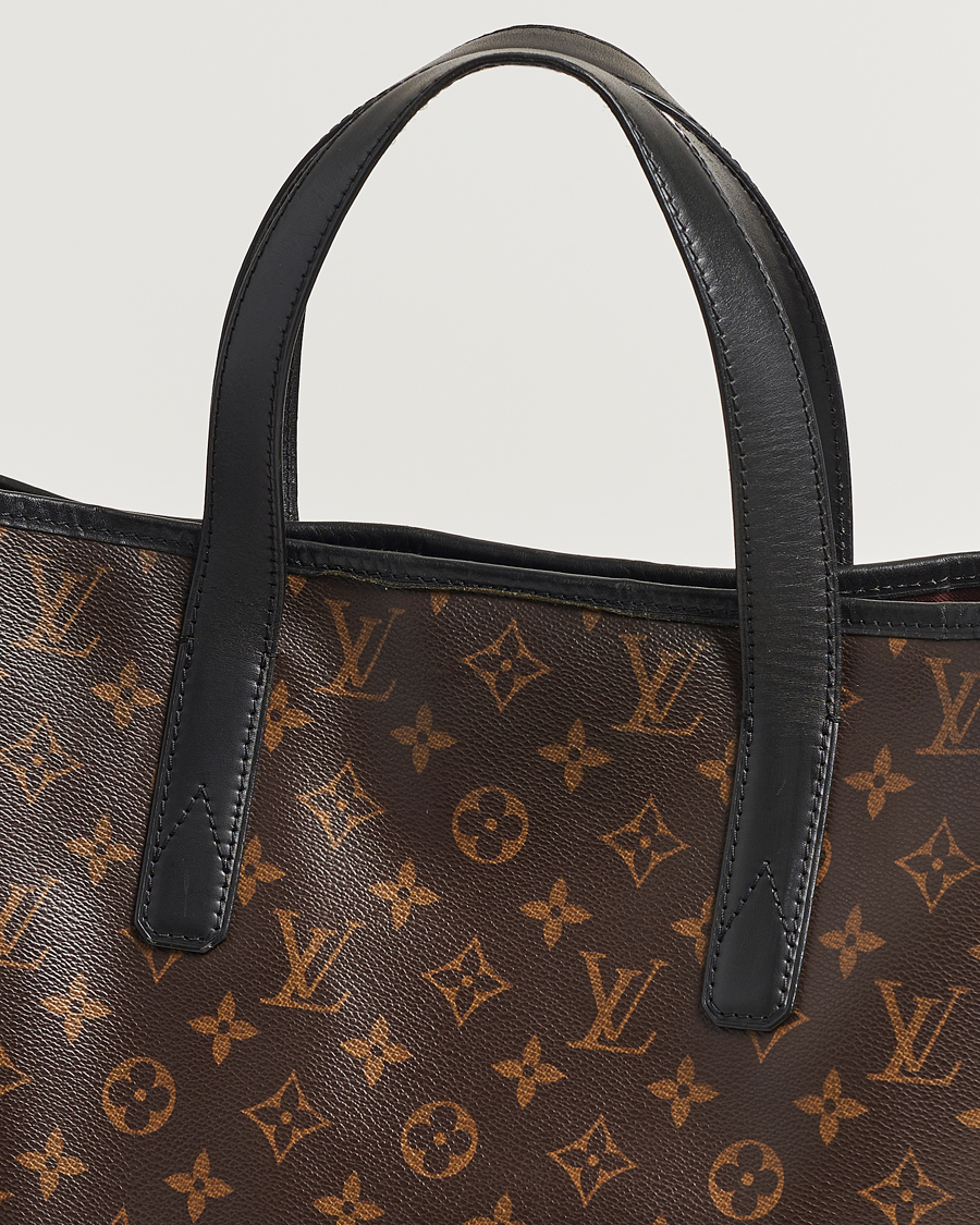 Men | Louis Vuitton Pre-Owned Davis Tote Bag Macassar Monogram | Louis Vuitton Pre-Owned | Davis Tote Bag Macassar Monogram