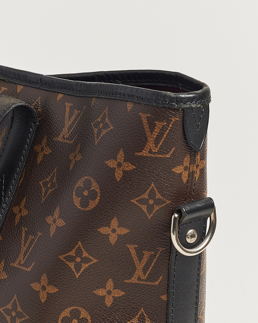 Men | Louis Vuitton Pre-Owned Davis Tote Bag Macassar Monogram | Louis Vuitton Pre-Owned | Davis Tote Bag Macassar Monogram