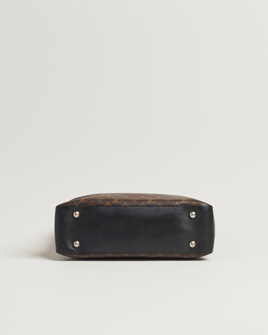 Men | Louis Vuitton Pre-Owned Davis Tote Bag Macassar Monogram | Louis Vuitton Pre-Owned | Davis Tote Bag Macassar Monogram