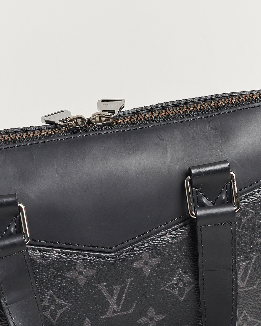 Men | Louis Vuitton Pre-Owned Explorer Tote Bag Monogram Eclipse | Louis Vuitton Pre-Owned | Explorer Tote Bag Monogram Eclipse