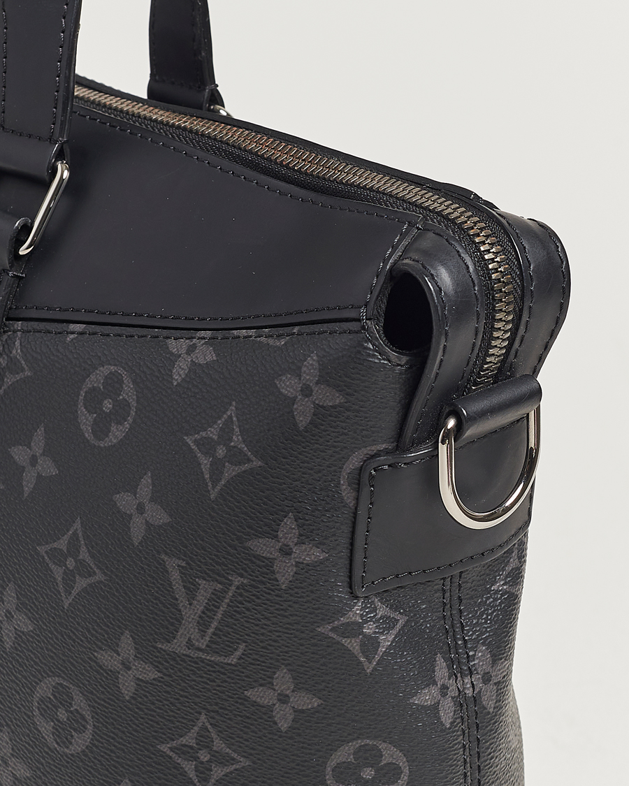 Men | Louis Vuitton Pre-Owned Explorer Tote Bag Monogram Eclipse | Louis Vuitton Pre-Owned | Explorer Tote Bag Monogram Eclipse