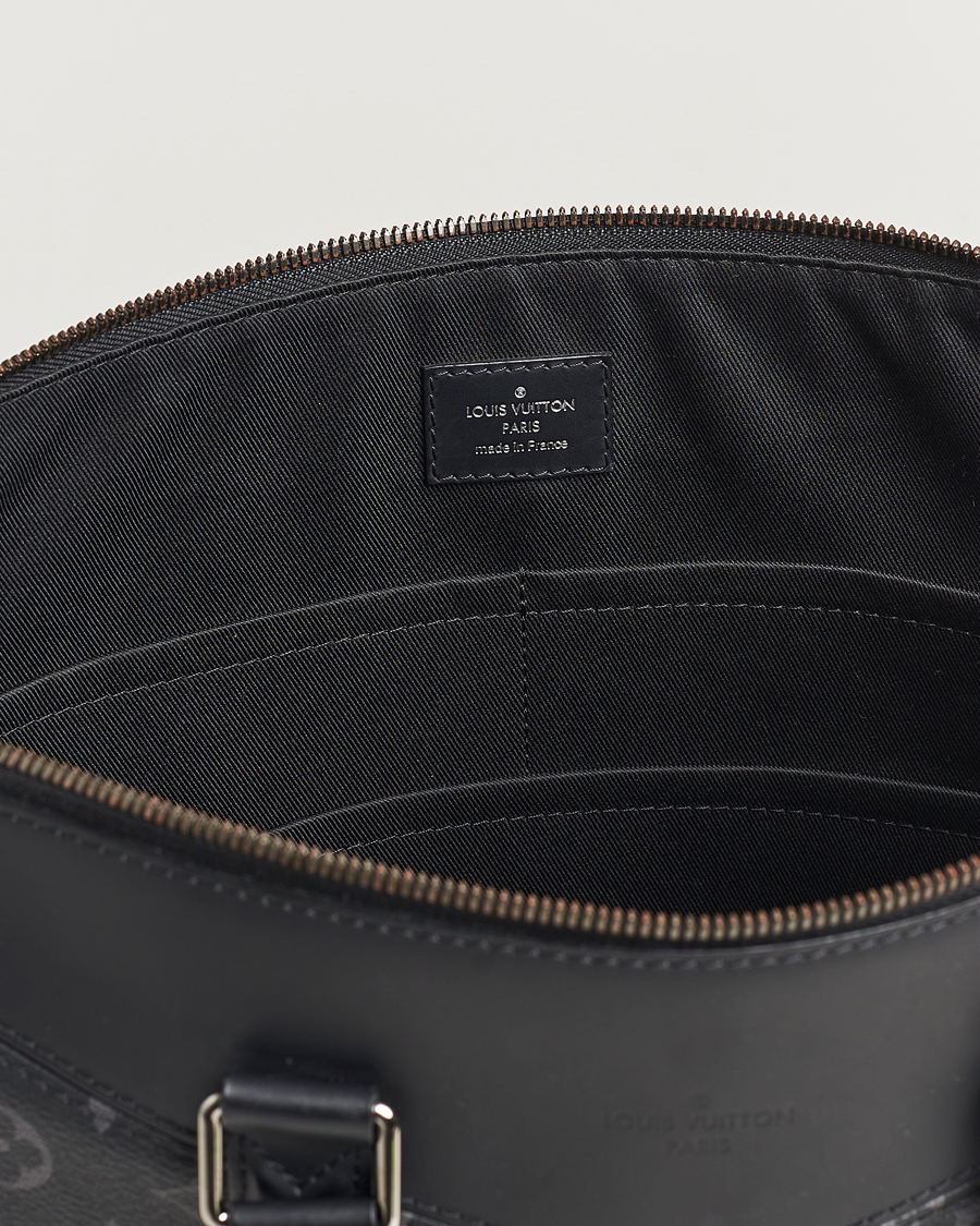 Men | Louis Vuitton Pre-Owned Explorer Tote Bag Monogram Eclipse | Louis Vuitton Pre-Owned | Explorer Tote Bag Monogram Eclipse