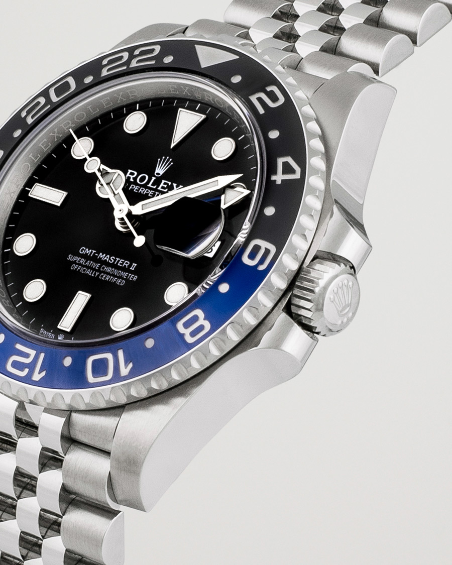 Men | Rolex Pre-Owned GMT-Master II 126710BLNR Silver | Rolex Pre-Owned | GMT-Master II 126710BLNR Silver