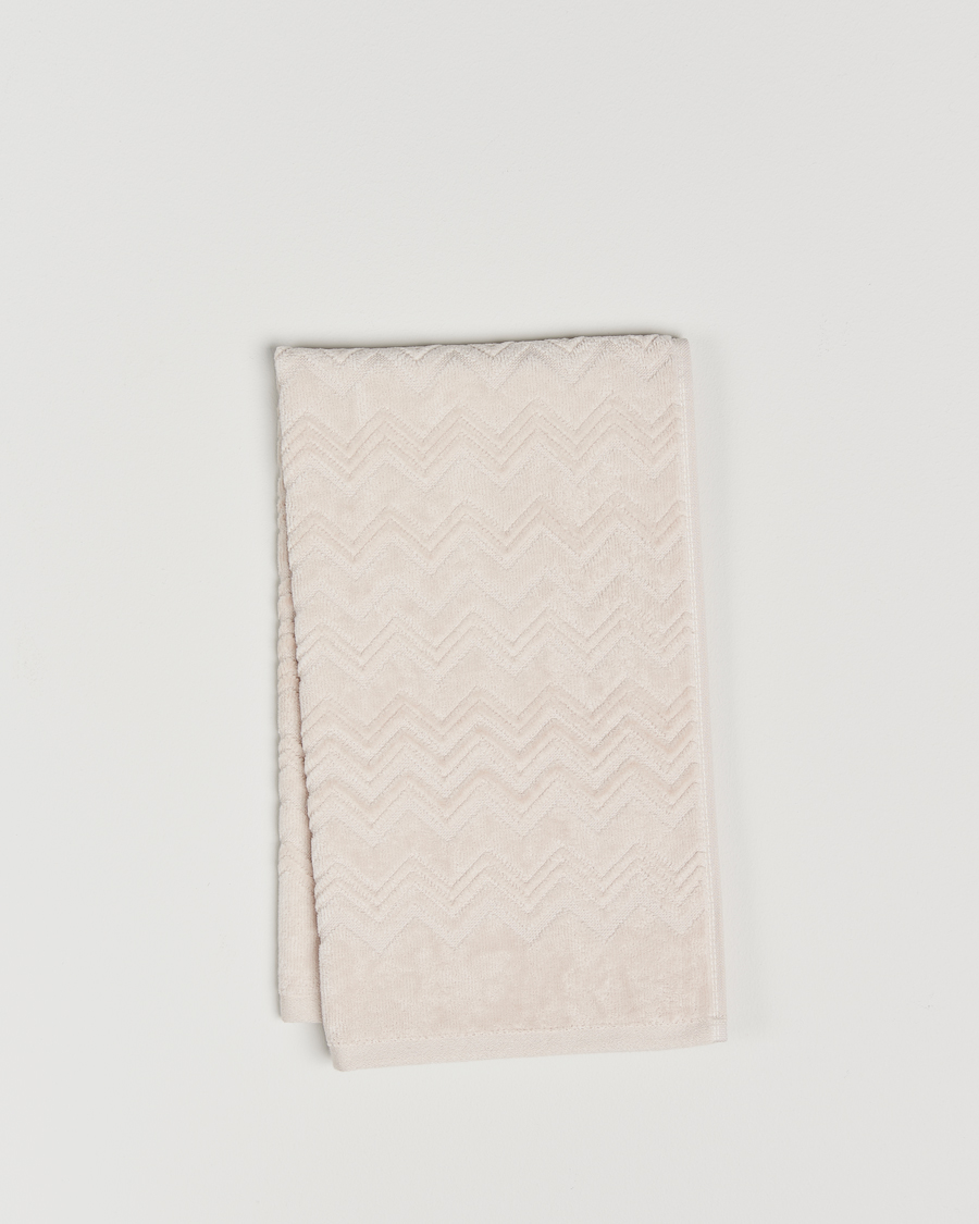 Men | Fabrics | Missoni Home | Chalk Hand Towel 40x70cm Beige