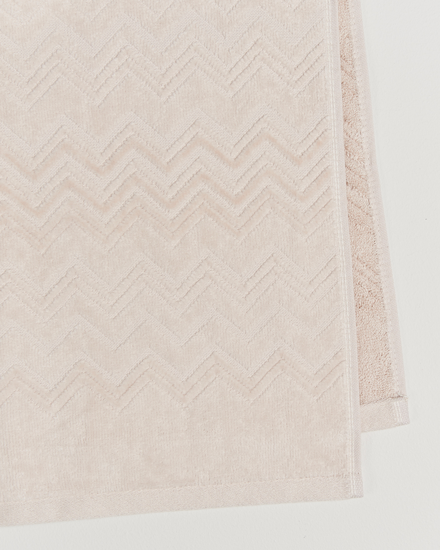 Men | Fabrics | Missoni Home | Chalk Hand Towel 40x70cm Beige