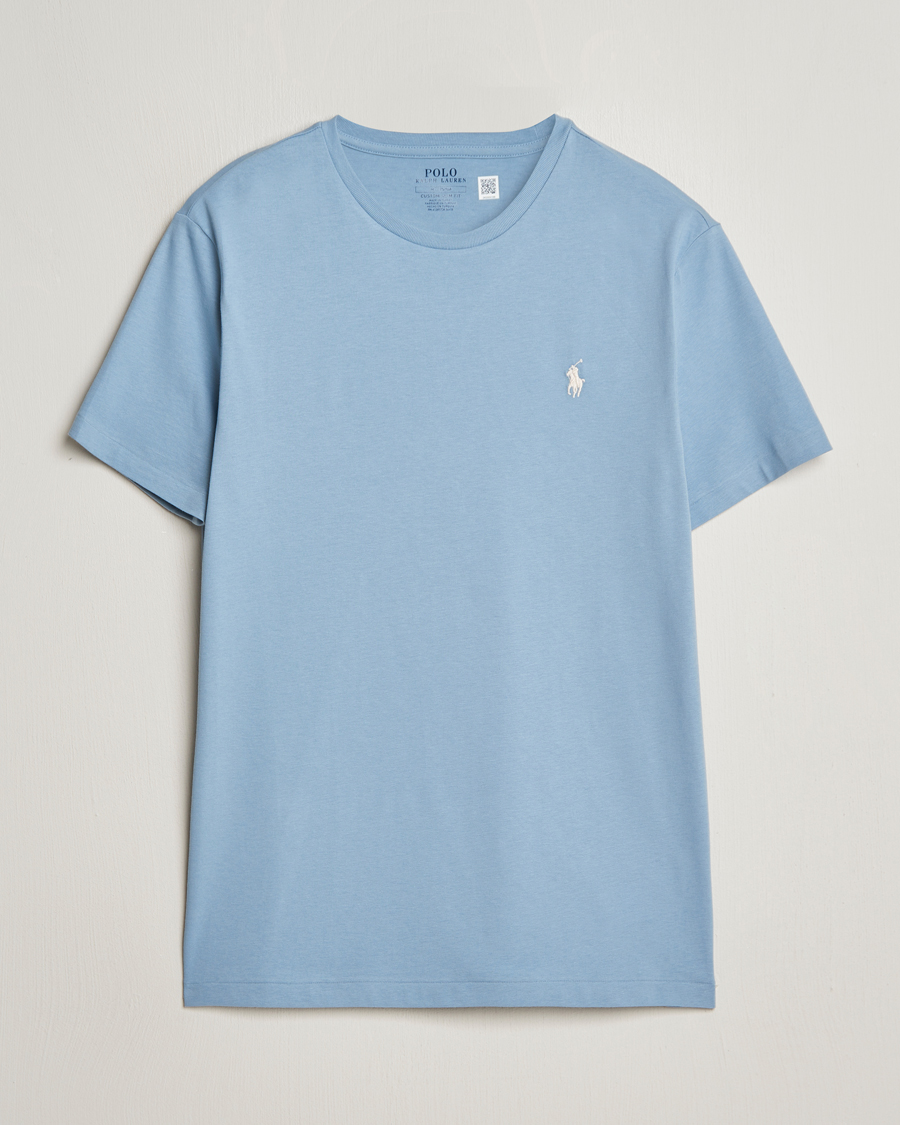 Men | T-Shirts | Polo Ralph Lauren | Crew Neck T-Shirt Vessel Blue