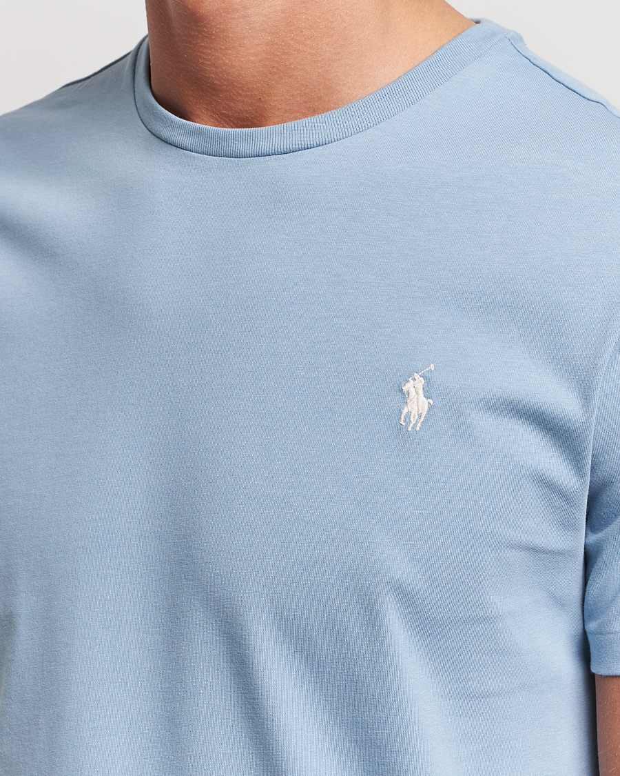 Men | T-Shirts | Polo Ralph Lauren | Crew Neck T-Shirt Vessel Blue