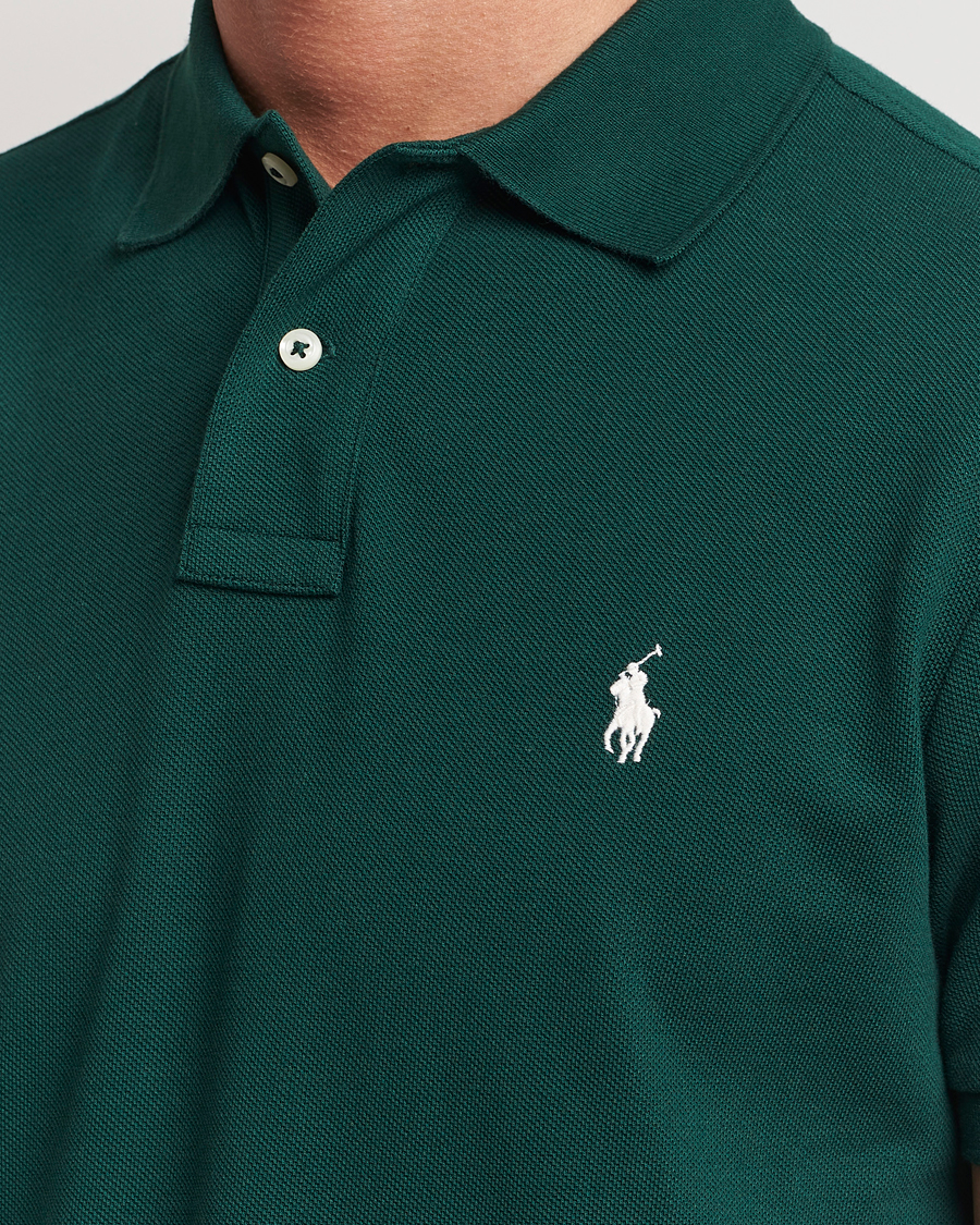 Men | Polo Shirts | Polo Ralph Lauren | Custom Slim Fit Polo Moss Agate