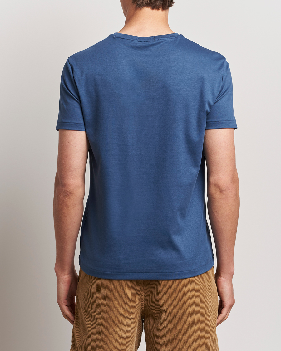 Men | T-Shirts | Polo Ralph Lauren | Luxury Pima Cotton Crew Neck T-Shirt Clancy Blue
