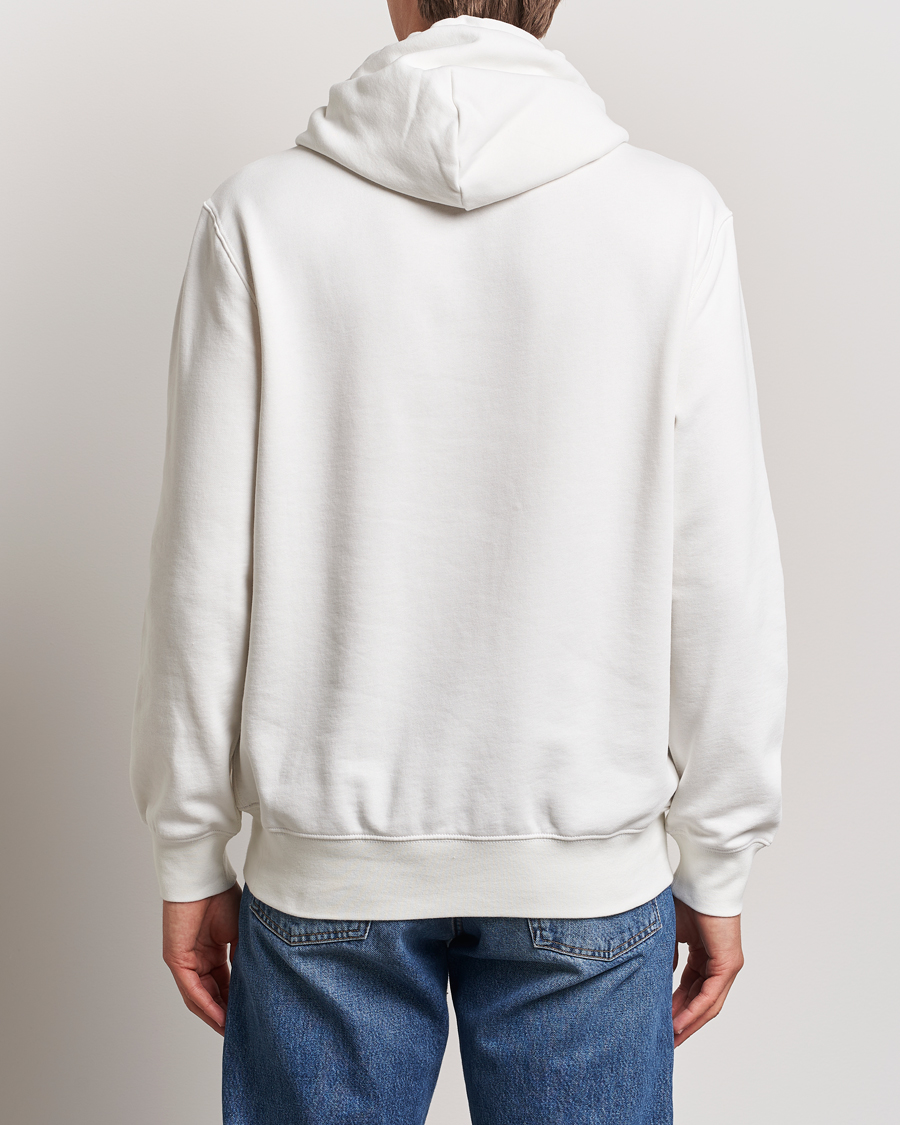 Men | Sweaters & Knitwear | Polo Ralph Lauren | Printed Hemingway Bear Hoodie Deckwash White