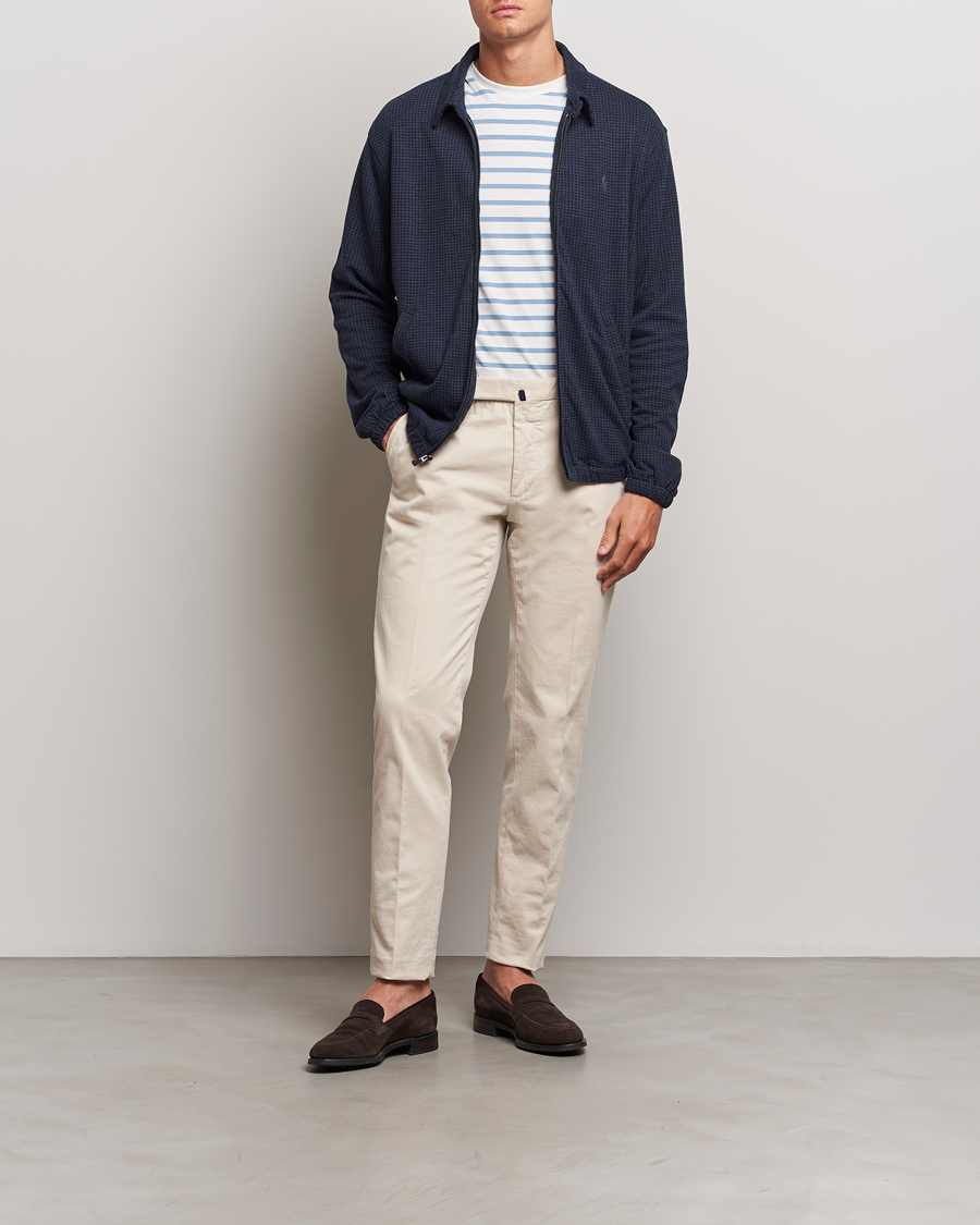 Men | Coats & Jackets | Polo Ralph Lauren | Double Knit Dogtooth Baracuda Jacket Vintage Navy