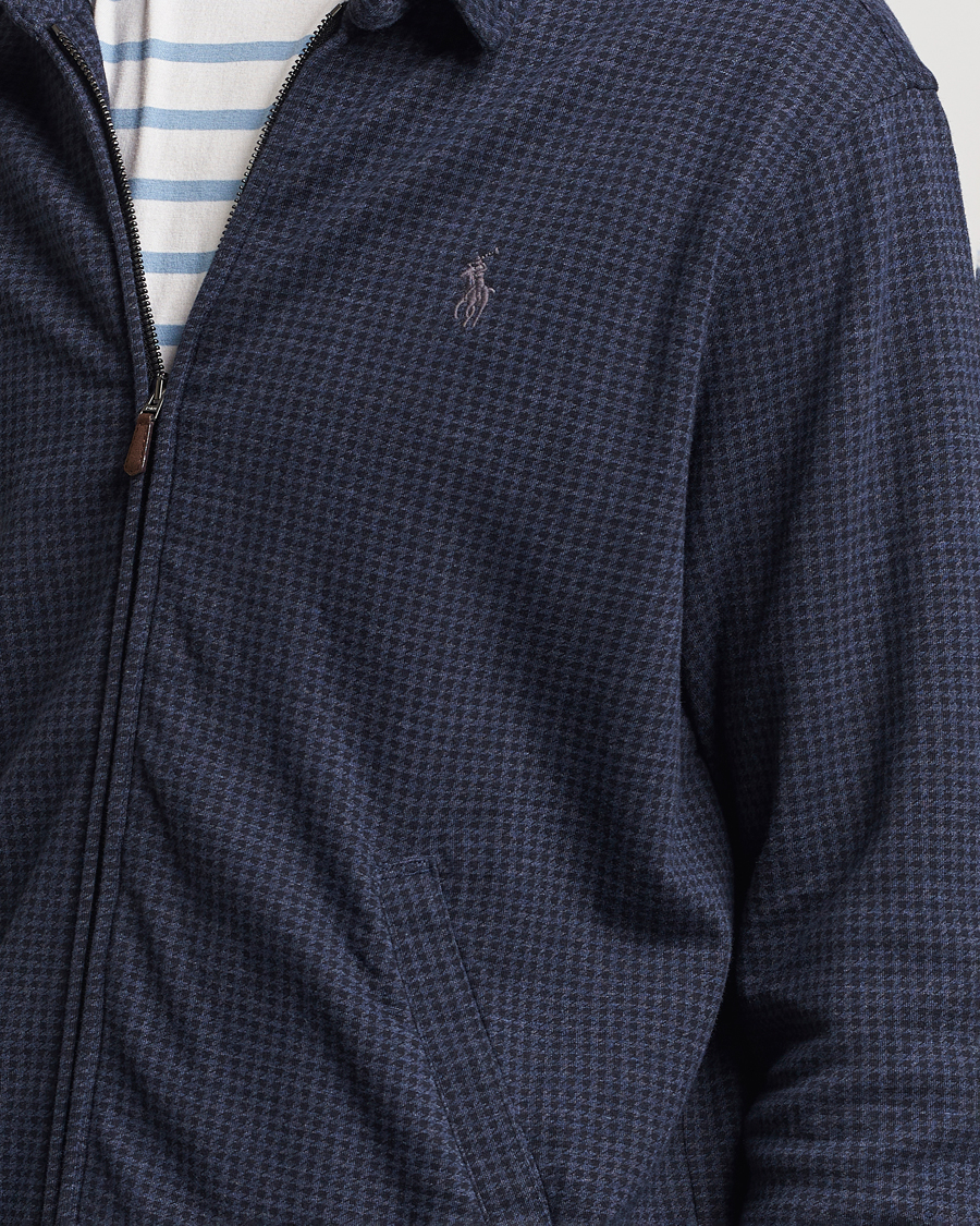 Polo Ralph Lauren Double Knit Dogtooth Baracuda Jacket Vintage