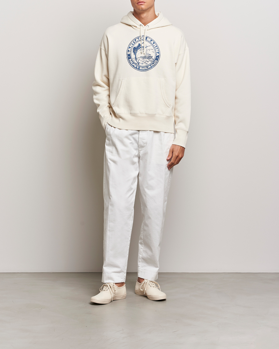 Men | Sweaters & Knitwear | Polo Ralph Lauren | Graphic Vintage Fleece Hoodie Herbal Milk