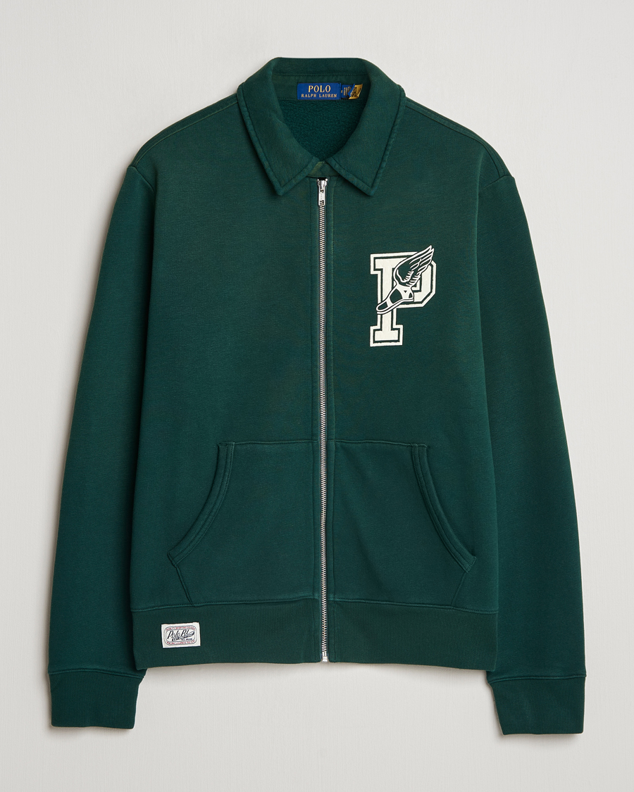 Men | Sweaters & Knitwear | Polo Ralph Lauren | P Vintage Fleece Full Zip Moss Agate