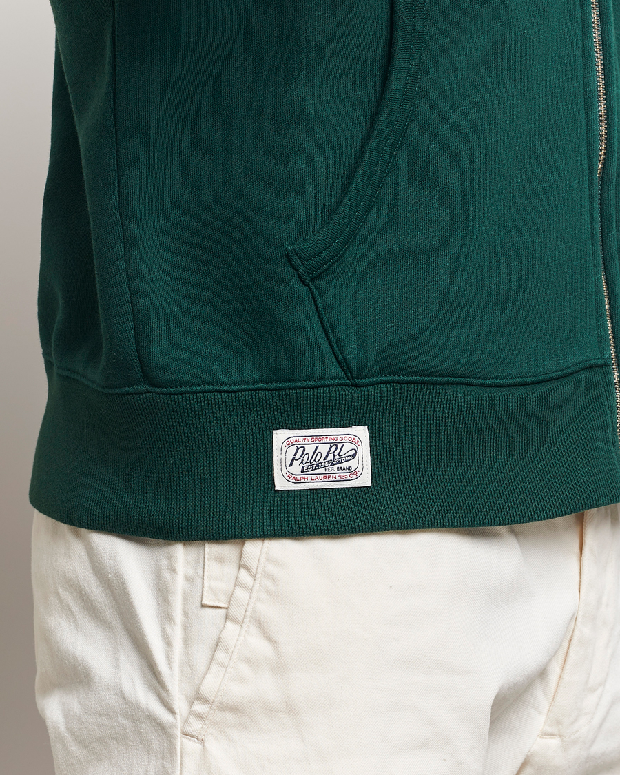 Men | Sweaters & Knitwear | Polo Ralph Lauren | P Vintage Fleece Full Zip Moss Agate