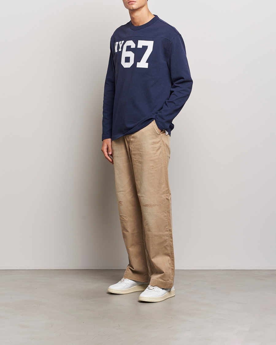 Men | T-Shirts | Polo Ralph Lauren | NYC Long Sleeve T-Shirt Cruise Navy