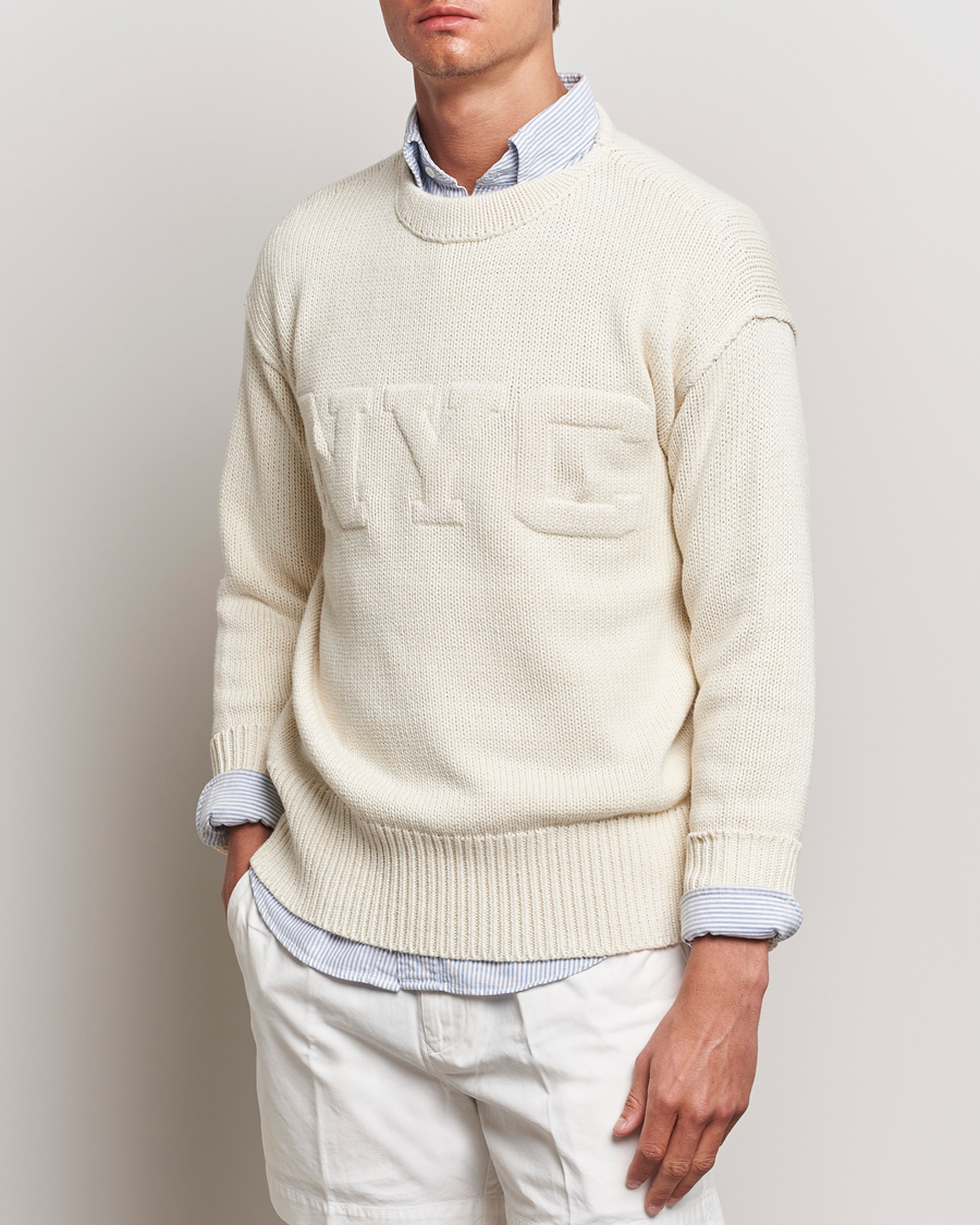 Men | What's new | Polo Ralph Lauren | NYC Knitted Sweater Cream