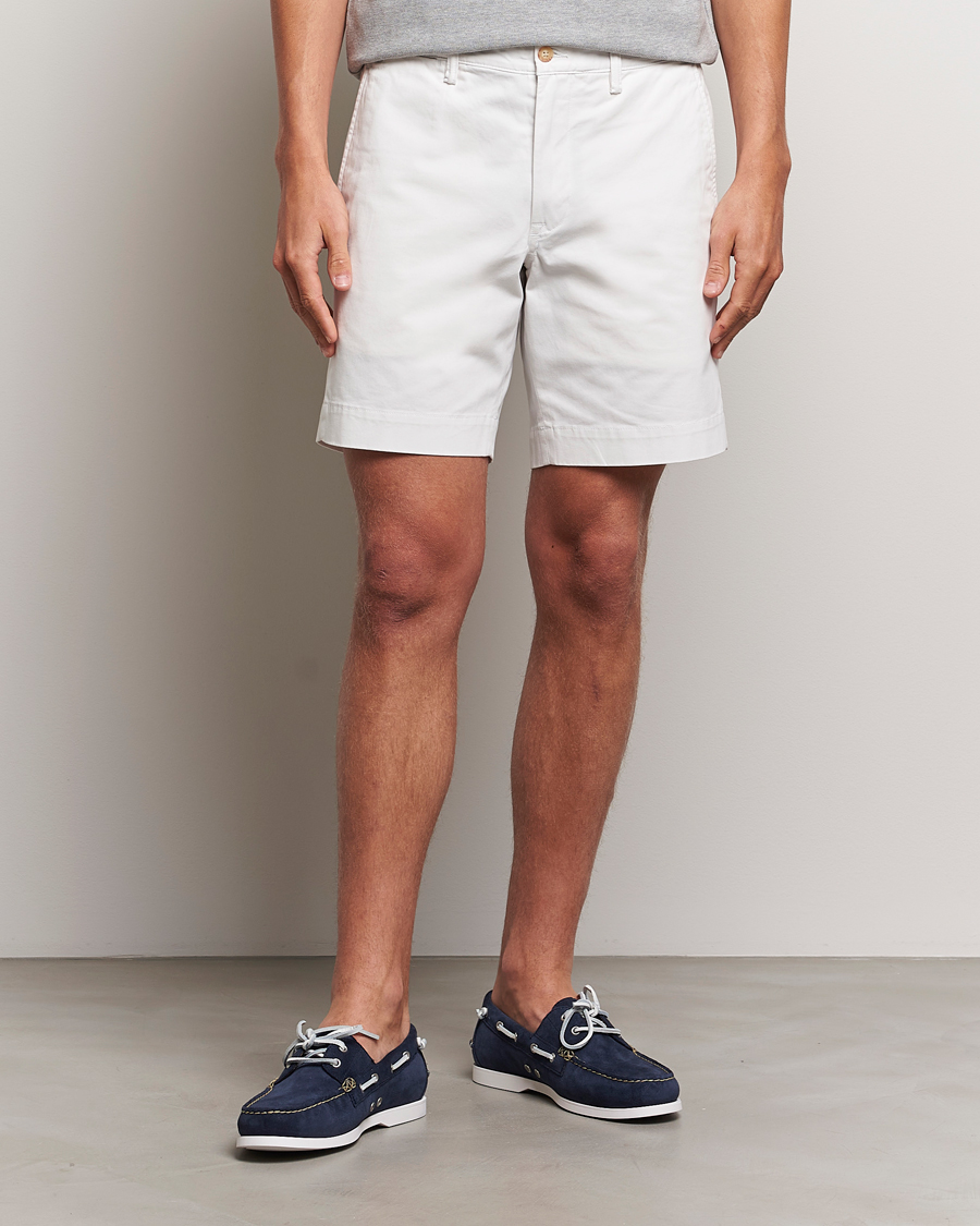 Men |  | Polo Ralph Lauren | Tailored Slim Fit Shorts Deckwash White