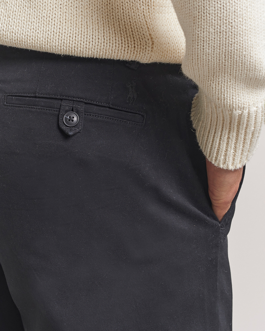 Men | Shorts | Polo Ralph Lauren | Tailored Slim Fit Shorts Black