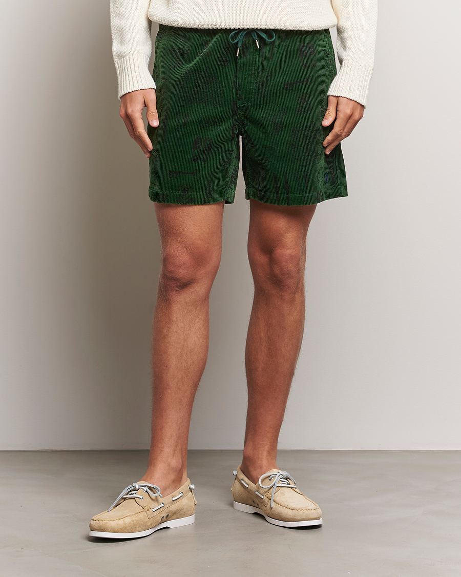 Men | Clothing | Polo Ralph Lauren | Prepster Printed Drawstring Shorts Preppy Forest