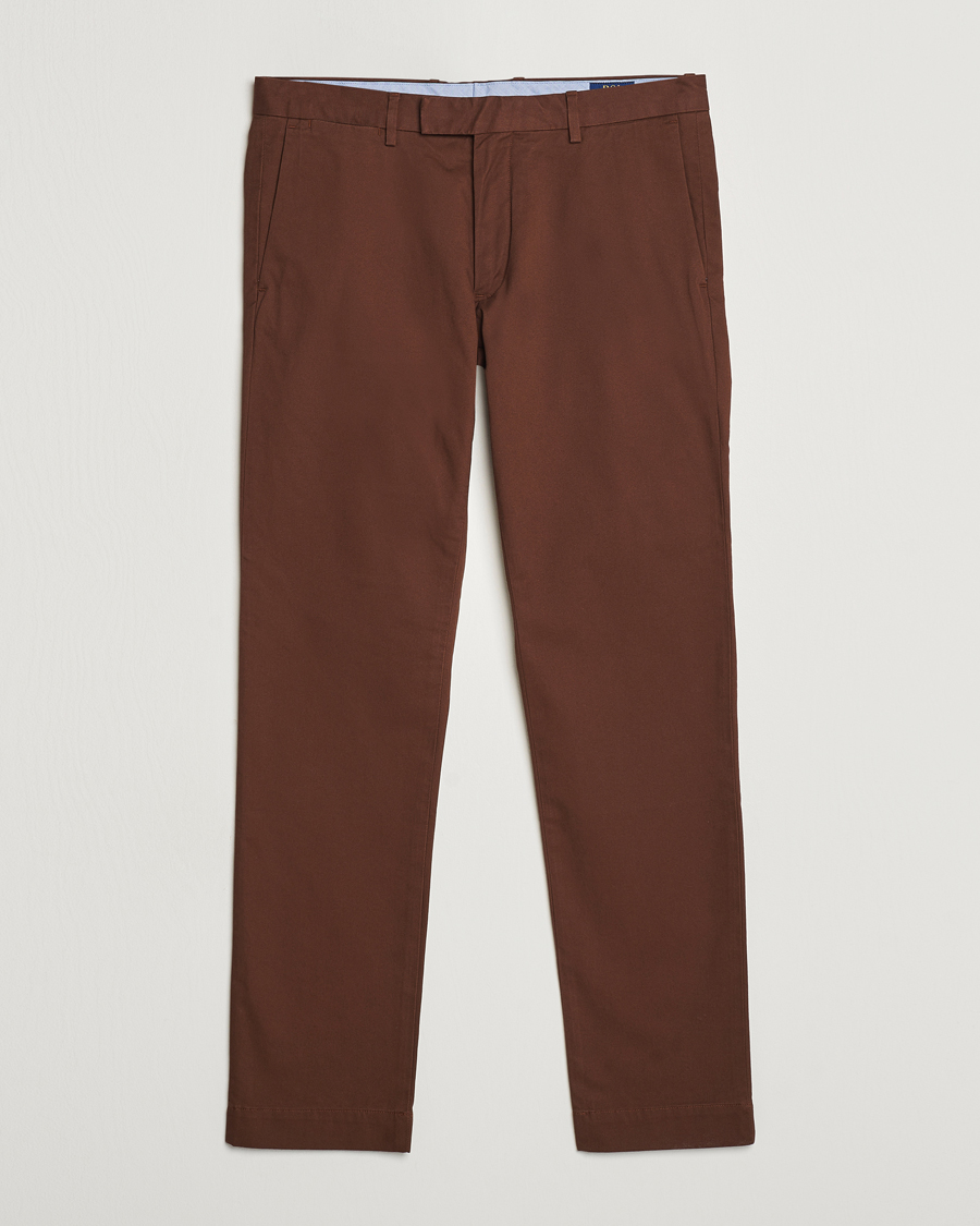 Polo Ralph Lauren Slim Fit Stretch Chinos Branch Brown at