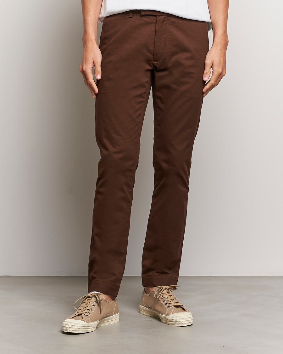 Men | What's new | Polo Ralph Lauren | Slim Fit Stretch Chinos Branch Brown