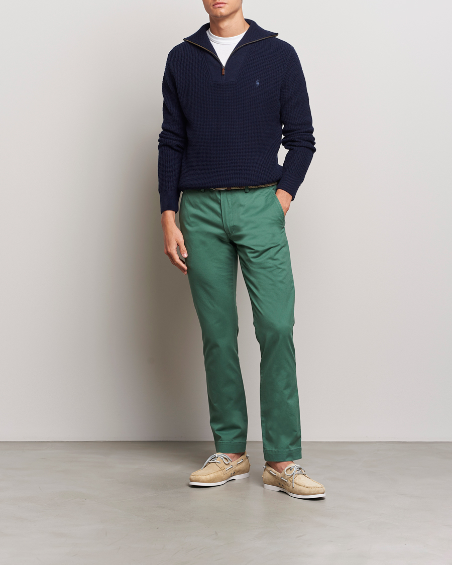 Men | Trousers | Polo Ralph Lauren | Slim Fit Stretch Chinos Washed Forest