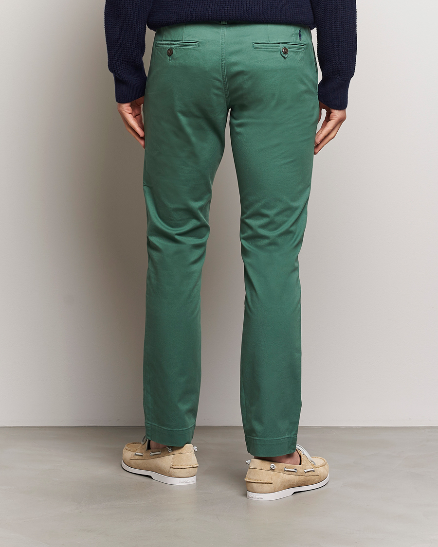 Men | Trousers | Polo Ralph Lauren | Slim Fit Stretch Chinos Washed Forest