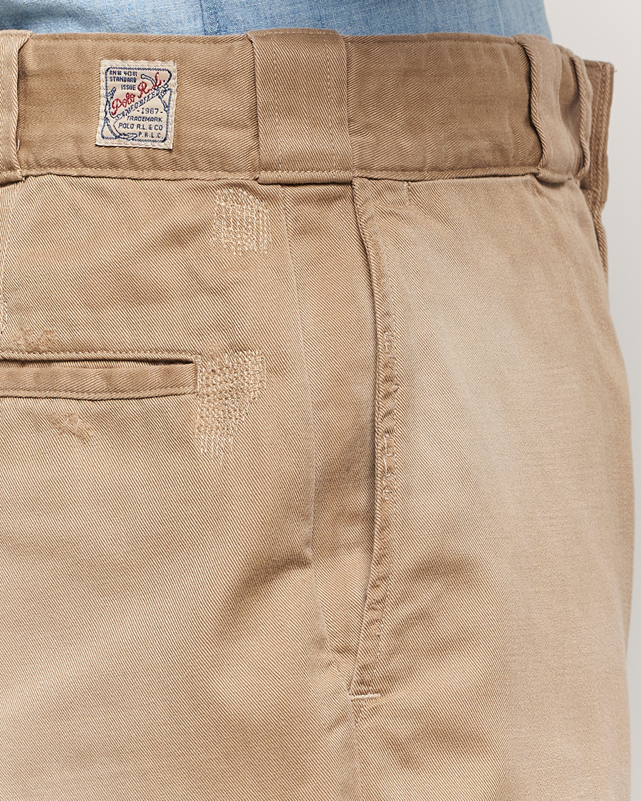Men | Trousers | Polo Ralph Lauren | Rustic Twill Chinos Desert Khaki