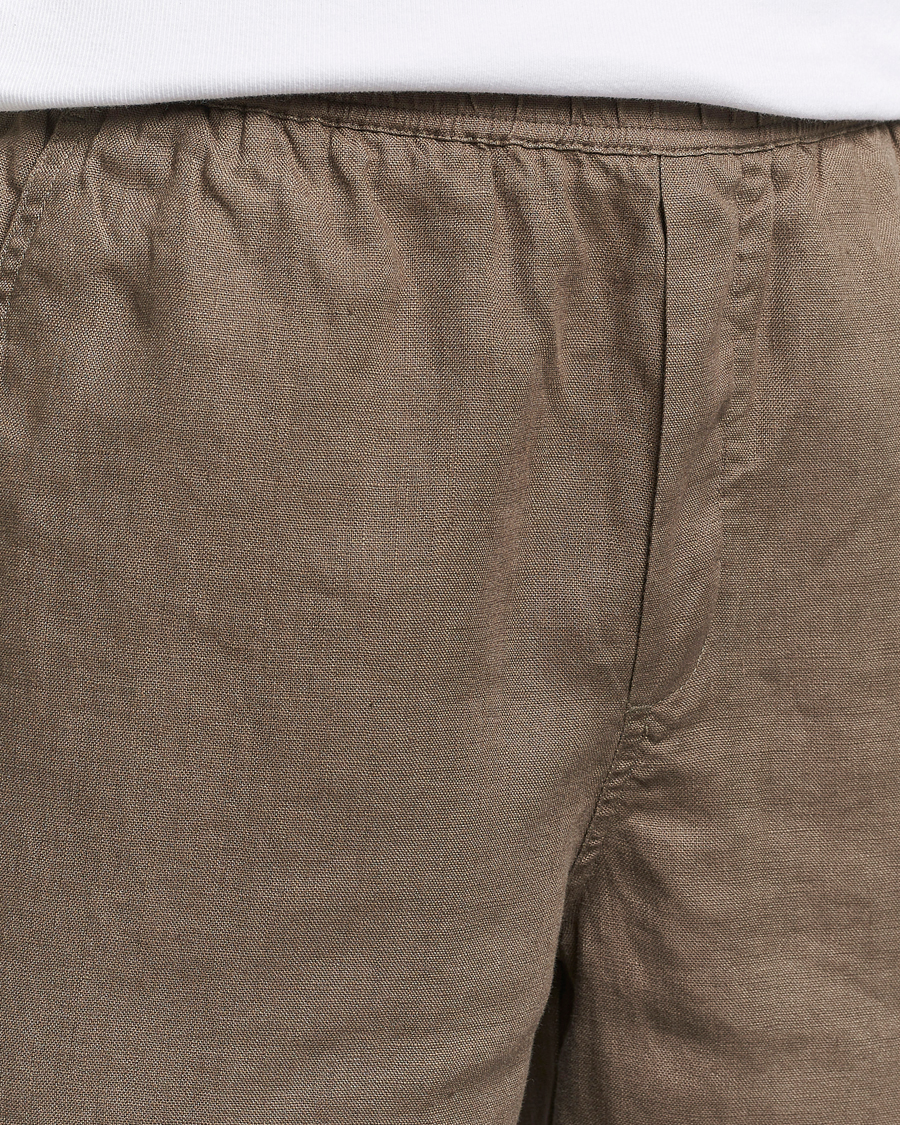 Men | Shorts | Samsøe Samsøe | Sajabari Linen Drawstring Shorts Bungee Cord