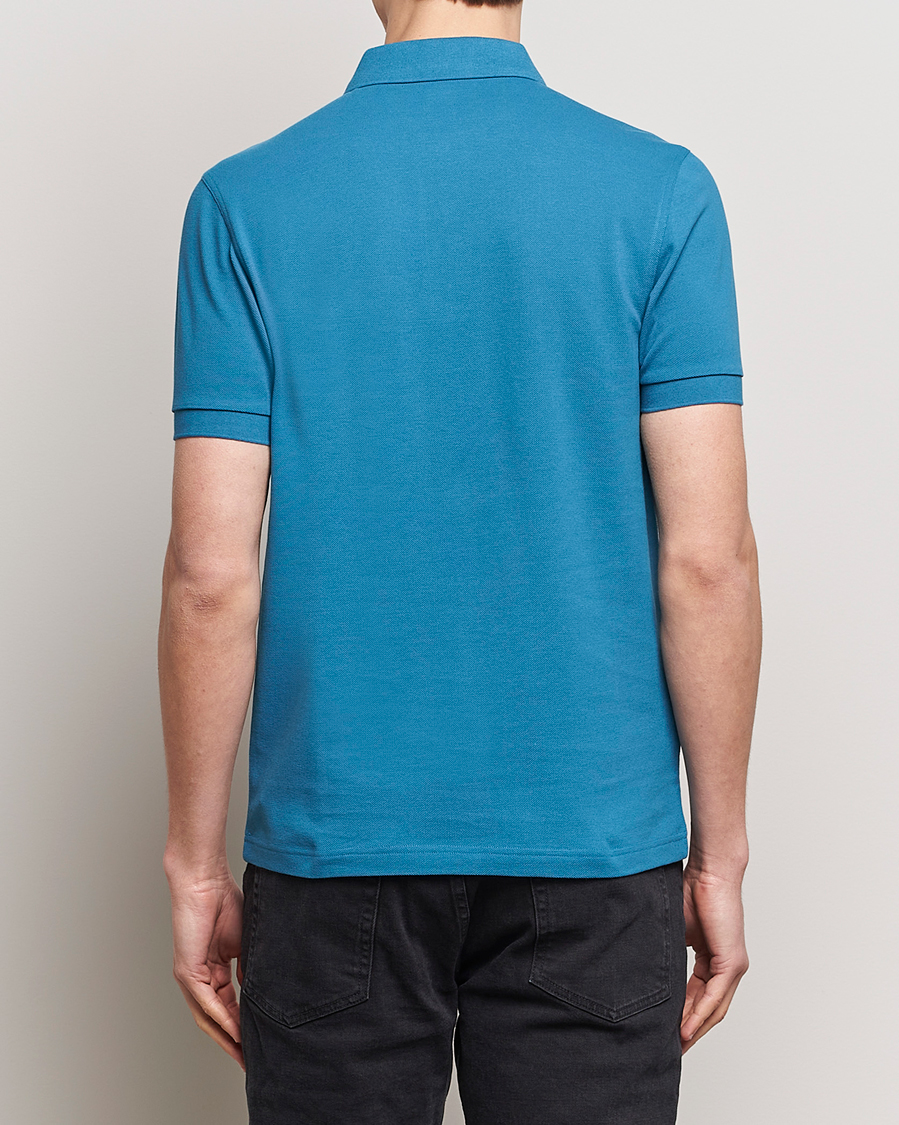 Men | Polo Shirts | Fred Perry | Plain Polo Shirt Ocean Blue
