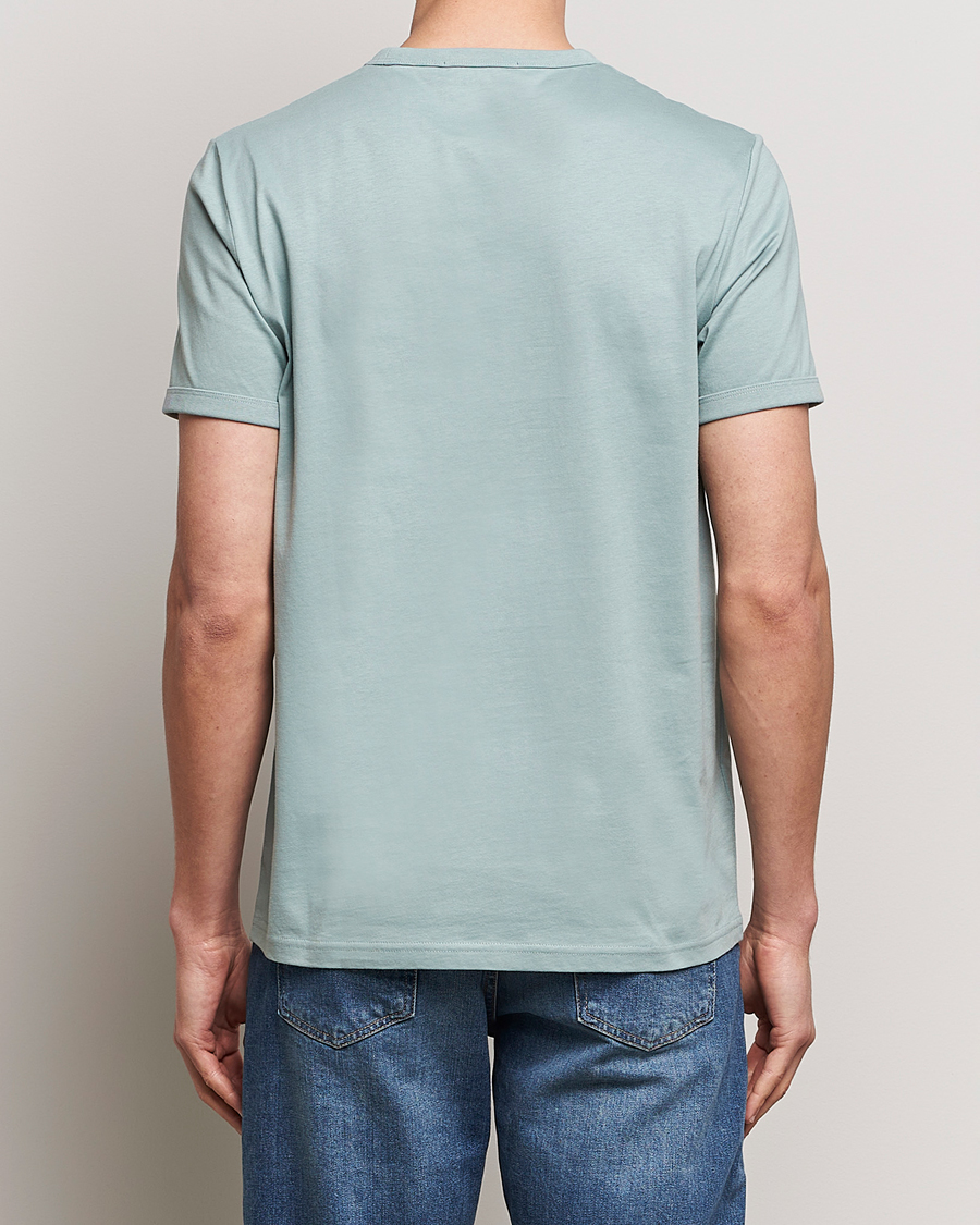 Men | T-Shirts | Fred Perry | Ringer T-Shirt Silver Blue