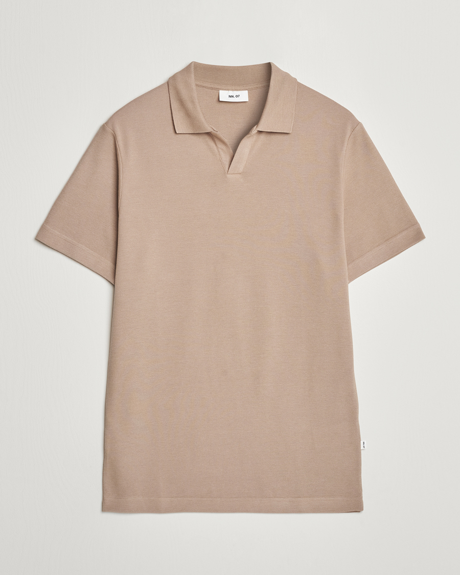 Men | Polo Shirts | NN07 | Paul Polo Greige