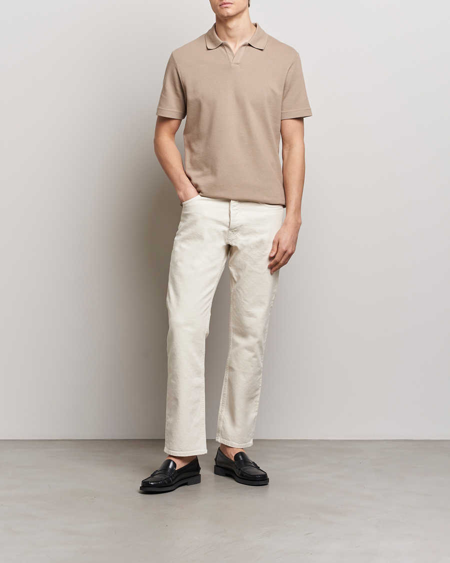 Men | Polo Shirts | NN07 | Paul Polo Greige