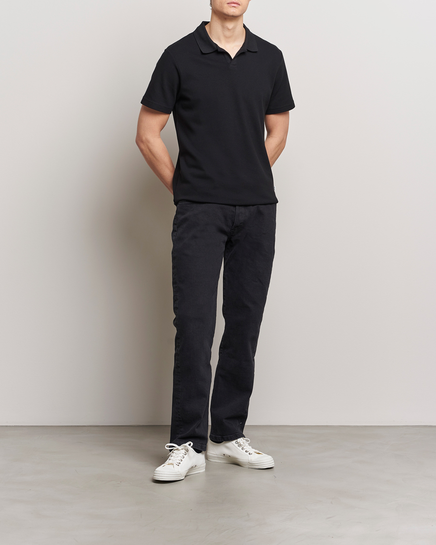 Men | Polo Shirts | NN07 | Paul Polo Black