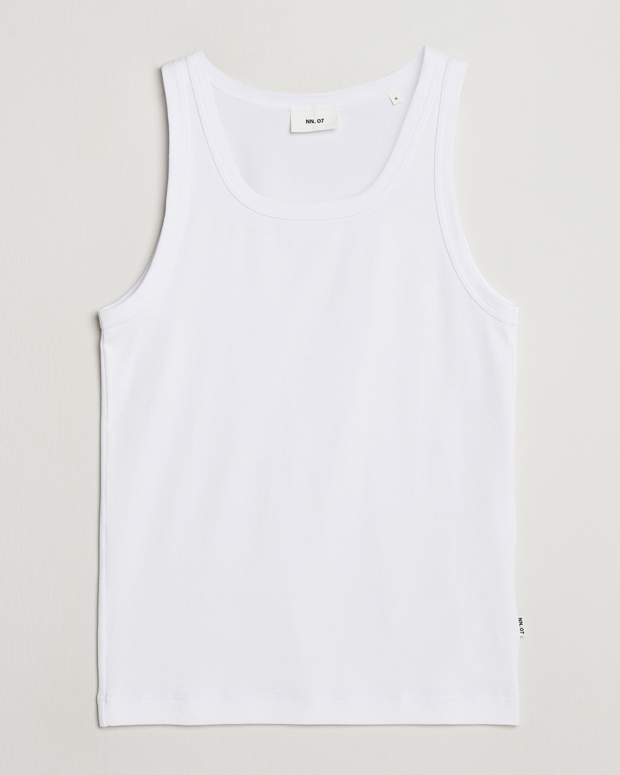 Men | T-Shirts | NN07 | Mick Tank Top White