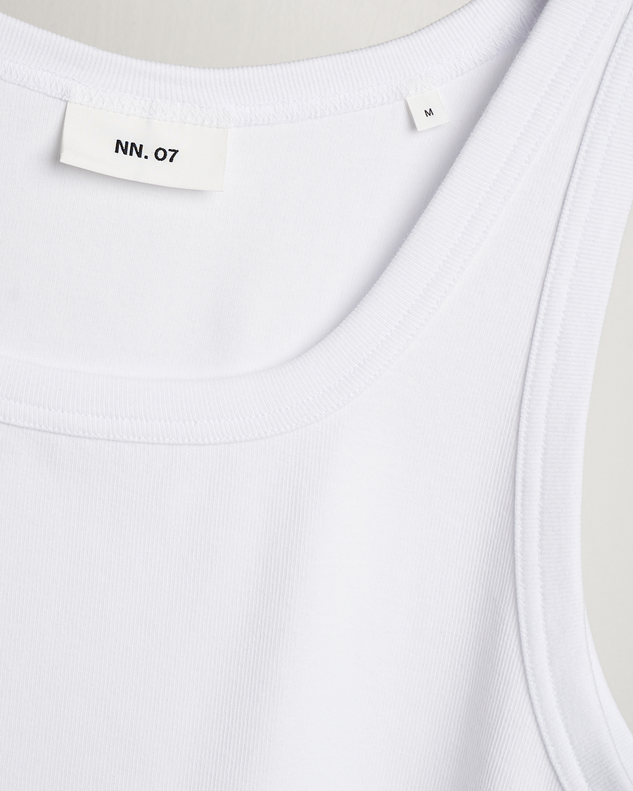Men | New product images | NN07 | Mick Tank Top White