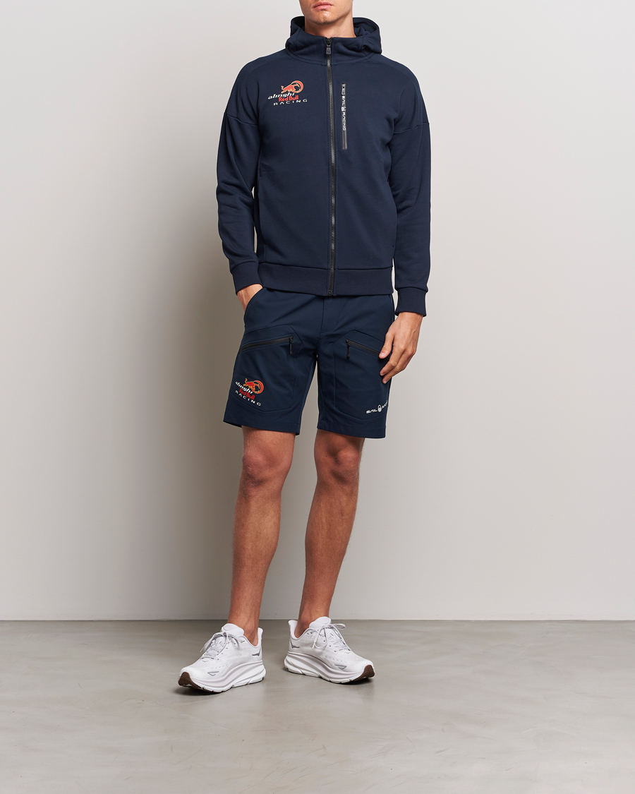 Men | Sweaters & Knitwear | Sail Racing | America's Cup Challenge Zip Hood Dark Blue