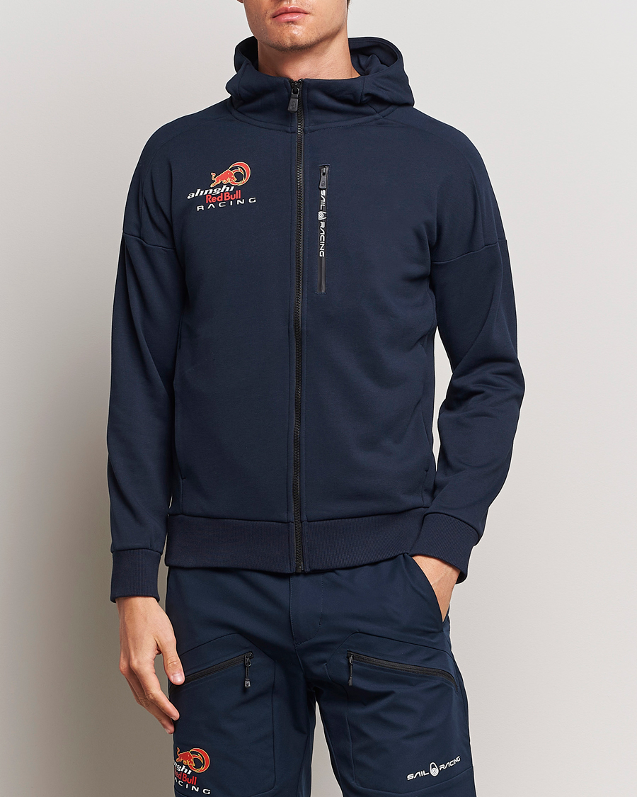 Men | Sweaters & Knitwear | Sail Racing | America's Cup Challenge Zip Hood Dark Blue