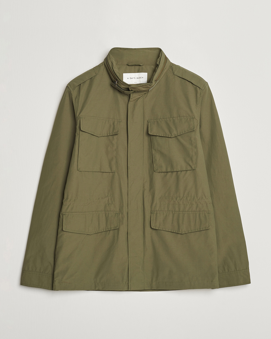 Men | Coats & Jackets | A Day's March | Barnett M65 Jacket Olive