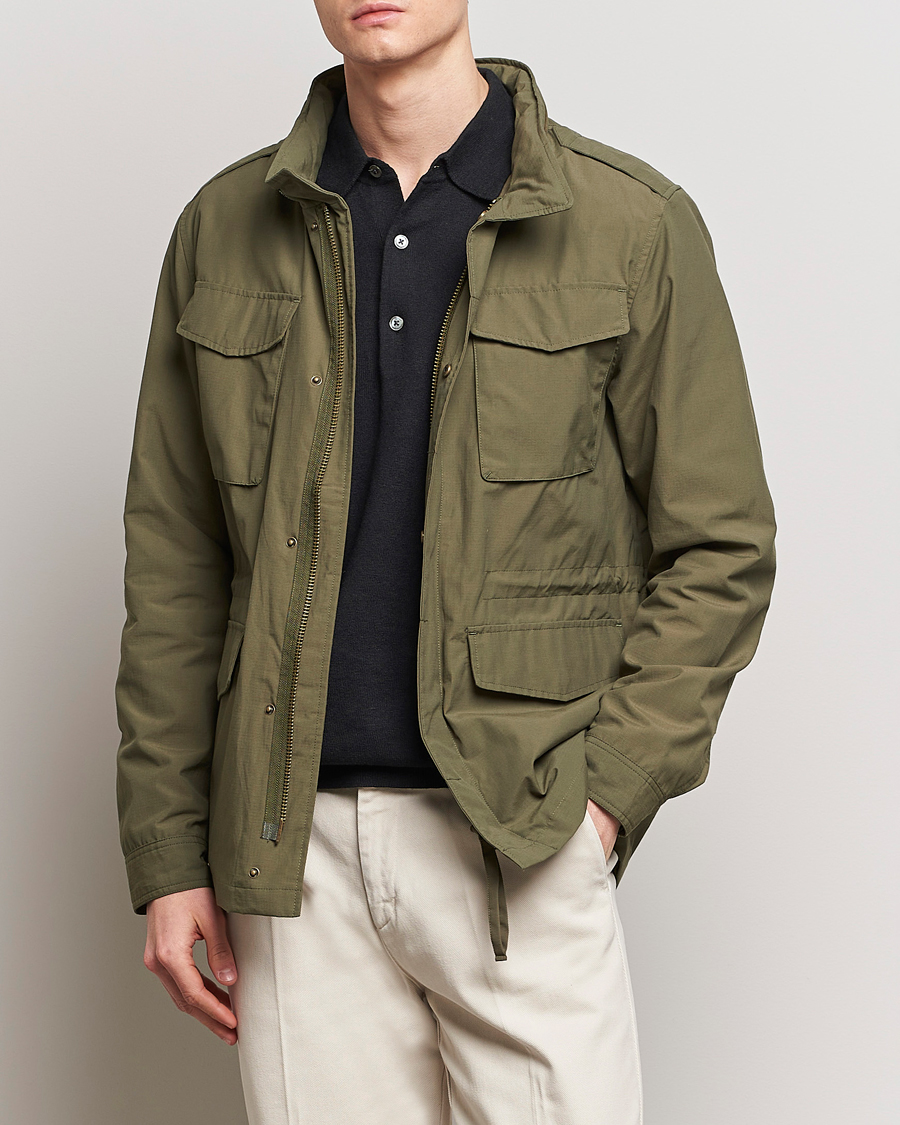 Men | Coats & Jackets | A Day's March | Barnett M65 Jacket Olive