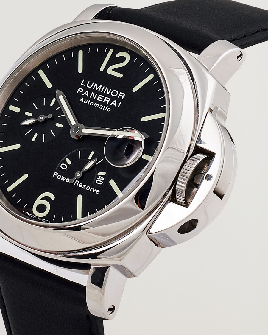 Men | Panerai Pre-Owned Luminor PAM00090 Silver | Panerai Pre-Owned | Luminor PAM00090 Silver